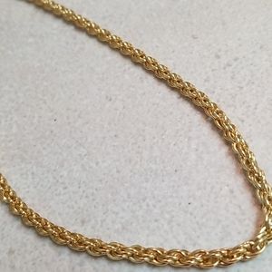 Womens chain neckless 14k gold plated